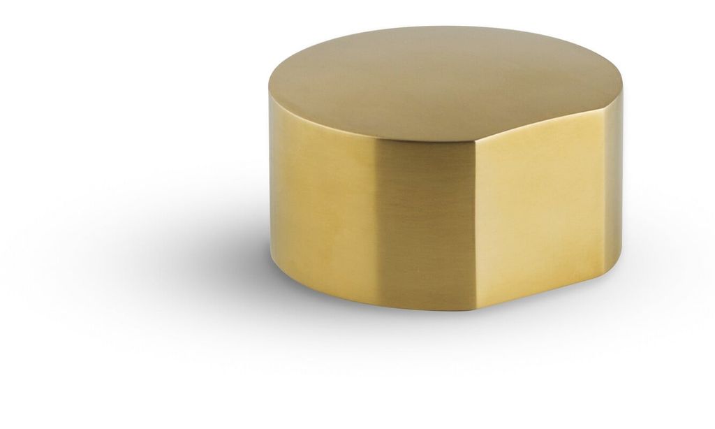 Núm điều khiển S2, hiệu FIMA, dòng So, màu BRUSHED GOLD, chất liệu Đồng
