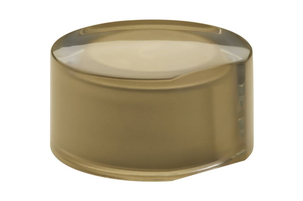 Núm điều khiển S2, hiệu FIMA, dòng So, màu GLOSSY METALLISED GOLD, chất liệu Thủy Tinh