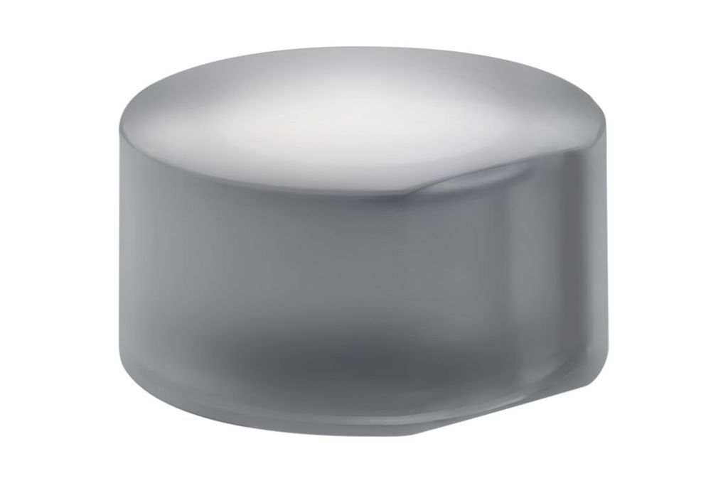 Núm điều khiển S2, hiệu FIMA, dòng So, màu SATIN METALLISED CHROME, chất liệu Thủy Tinh