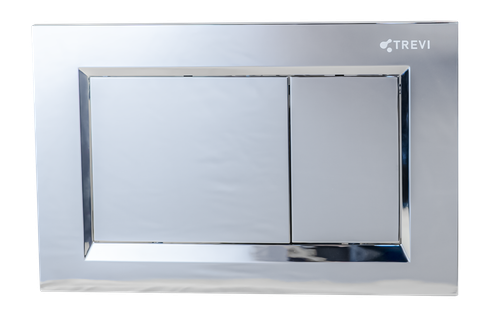 Mặt nạ nhấn xả, màu chrome, chất liệu ABS, kích thước 236*152*28.2mm, hiệu Trevi TVA029C | Trevi chính hãng | Giá tốt