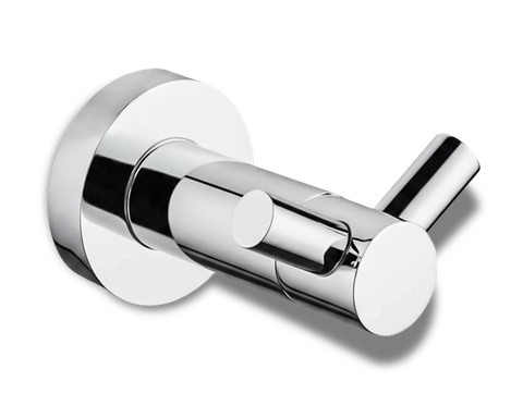 Móc áo đôi, màu CHROME, chất liệu Thép không gỉ, hiệu Trevi TVDH21003C