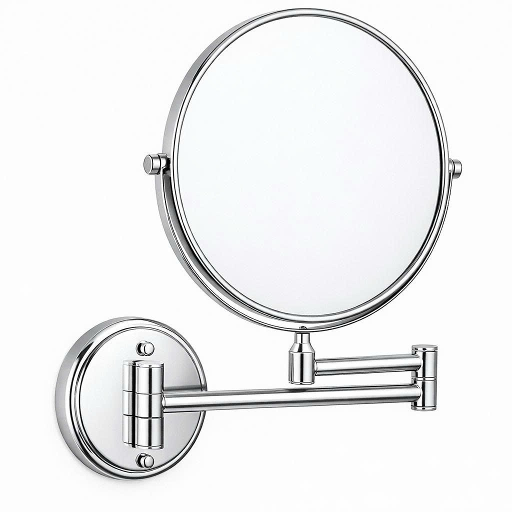 Gương cạo râu có khung, màu chrome, chất liệu Thép không gỉ hiệu Trevi TVM001C.