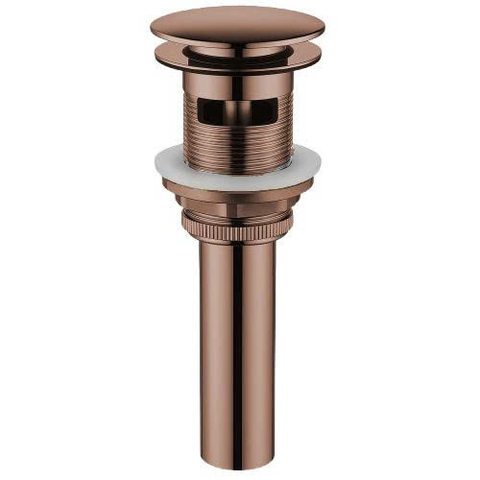 Nhấn xả lavabo có xả tràn, màu BRONZED, chất liệu Đồng, hiệu Trevi TVPU8126BZ