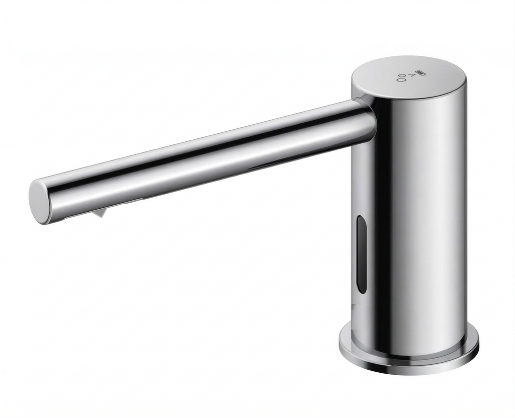 Vòi xà phòng cảm biến, màu chrome, chất liệu Đồng, hiệu Trevi TVSD5006C