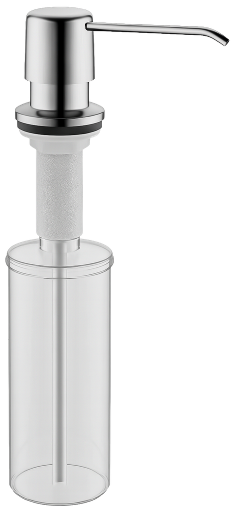 Nhấn xịt xà phòng, màu CHROME, chất liệu Thép không gỉ, hiệu Trevi TVSDF201C