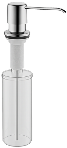 Nhấn xịt xà phòng, màu CHROME, chất liệu Thép không gỉ, hiệu Trevi TVSDF201C