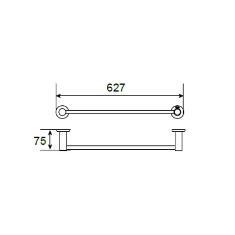 Thanh vắt khăn, hiệu Roca, Z8164500Y4