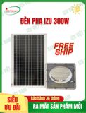  [IZU-PHA01-300] Đèn pha năng lượng mặt trời IZU 300W - MẪU MỚI 