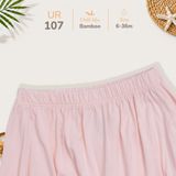  Bộ Sát Nách Bé Gái Vải Sợi Tre Bamboo Kháng Khuẩn UR 107 