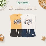  Bộ cộc cotton sớ gỗ UR 405 