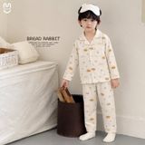  Bộ Pijamas dài tay họa tiết xinh xắn Uala Rogo UR 0549 