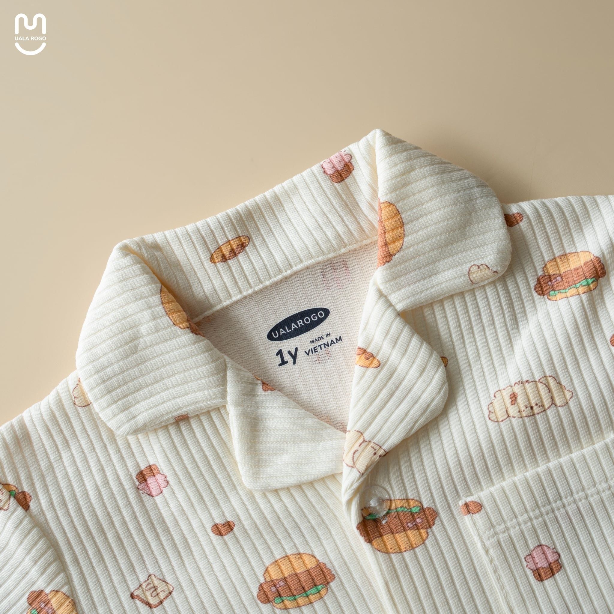  Bộ Pijamas dài tay họa tiết xinh xắn Uala Rogo UR 0549 