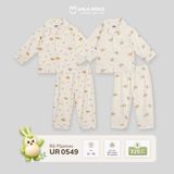  Bộ Pijamas dài tay họa tiết xinh xắn Uala Rogo UR 0549 