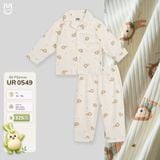  Bộ Pijamas dài tay họa tiết xinh xắn Uala Rogo UR 0549 