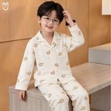  Bộ Pijamas dài tay họa tiết xinh xắn Uala Rogo UR 0549 