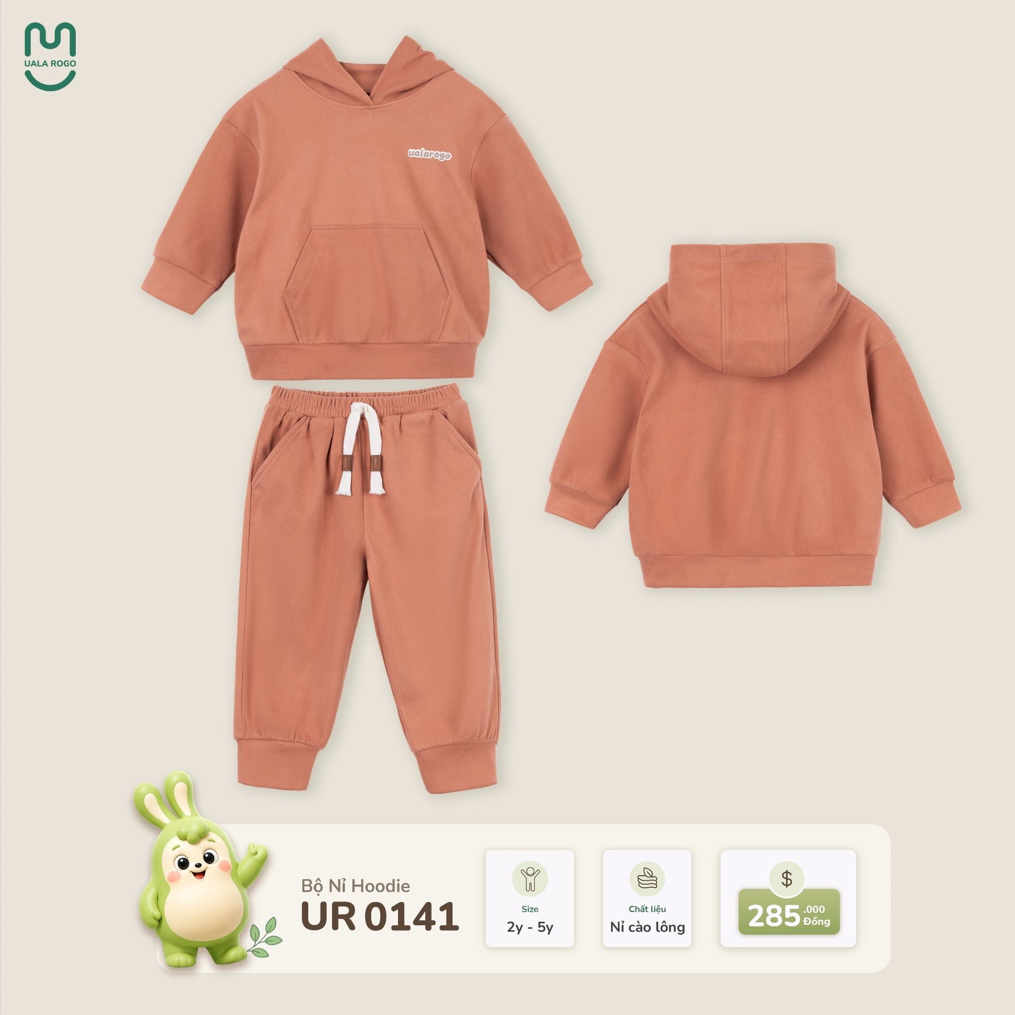  Bộ nỉ Hoodie UR 0141 