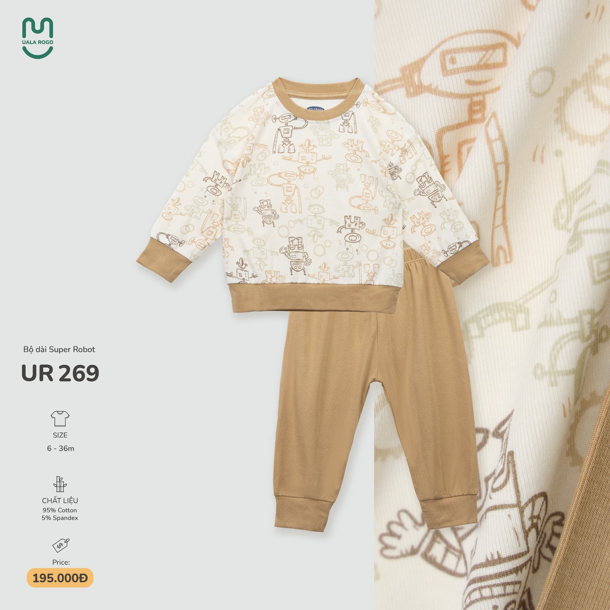 Bộ dài Super Robto UR 269 