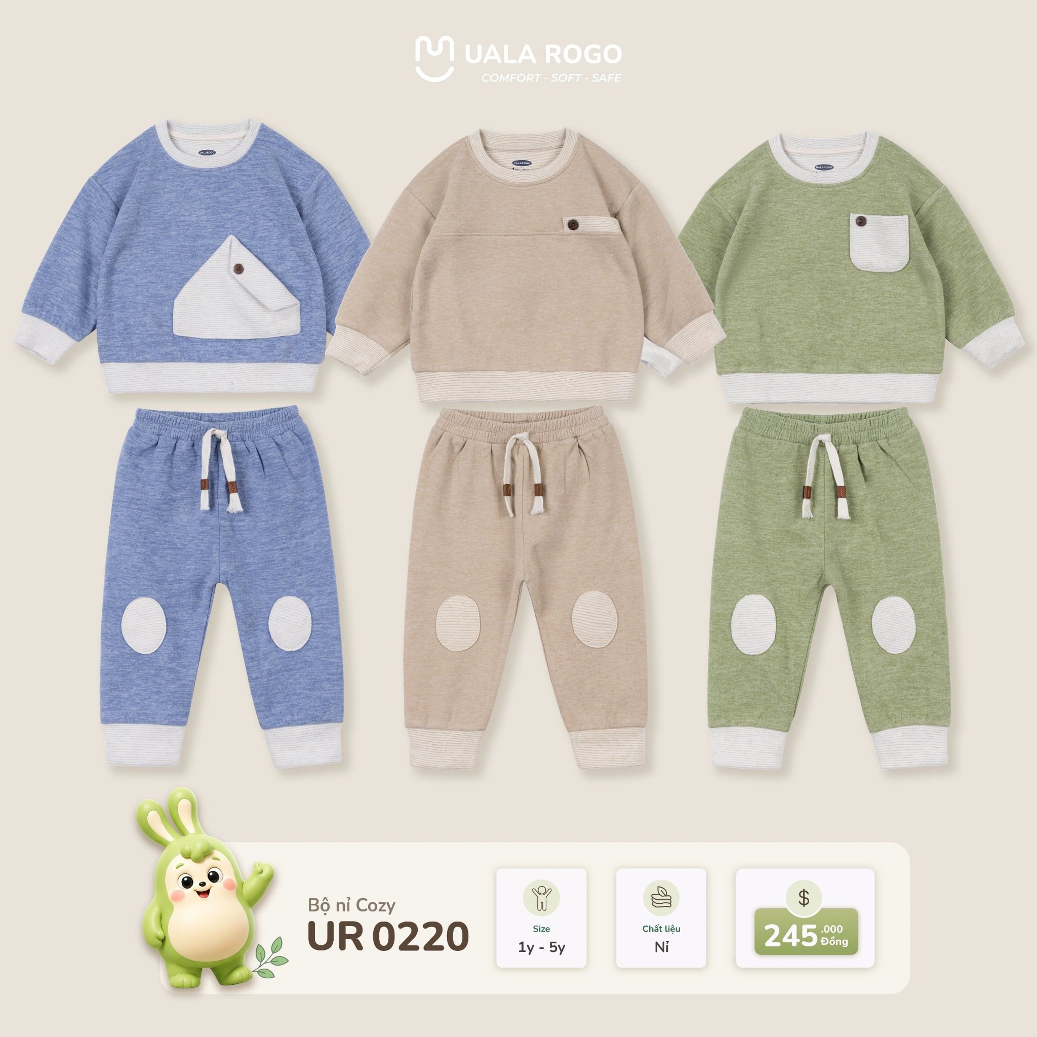  Bộ nỉ cozy UR 0220 