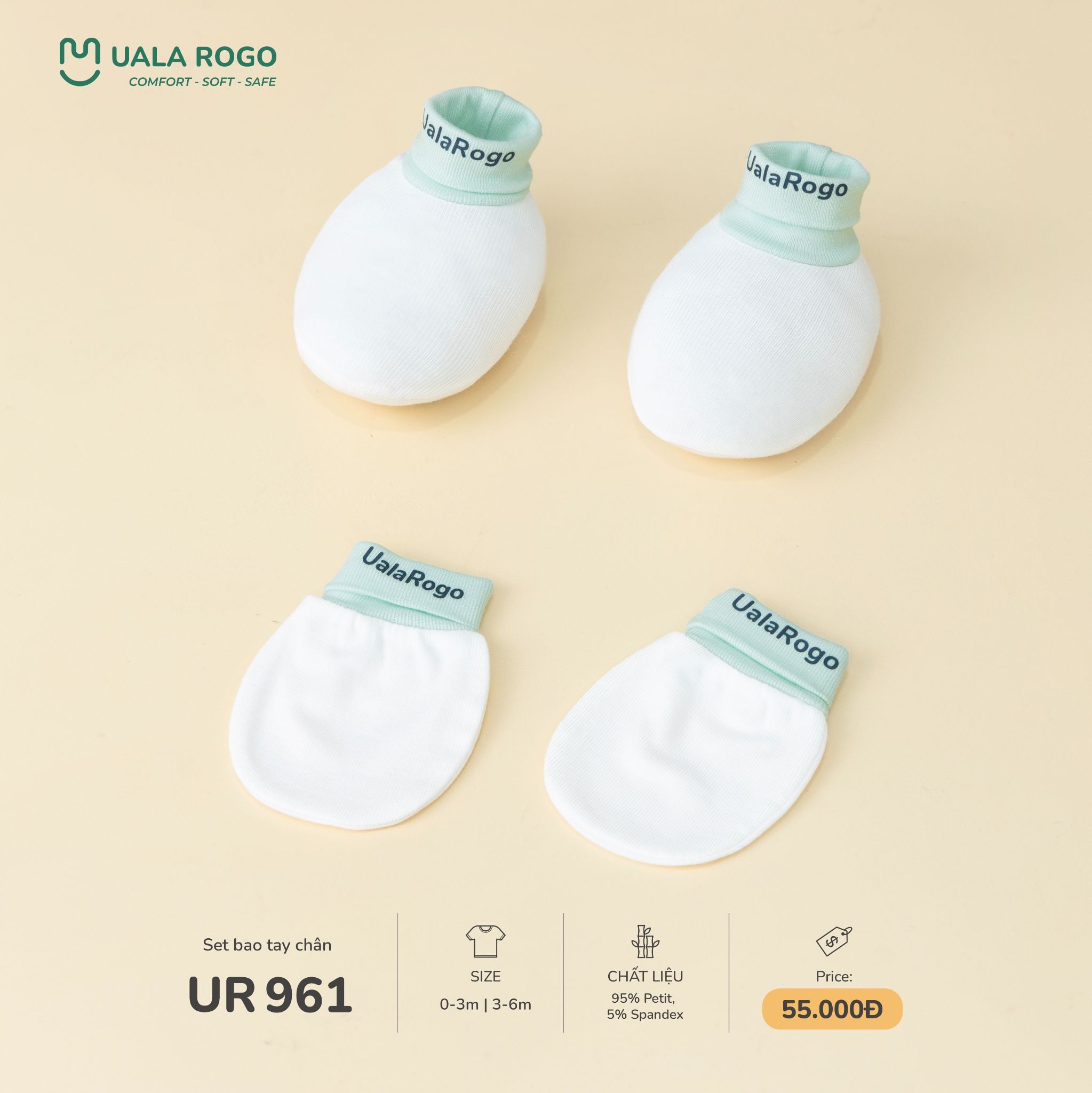  Set Bao tay chân UR 961 
