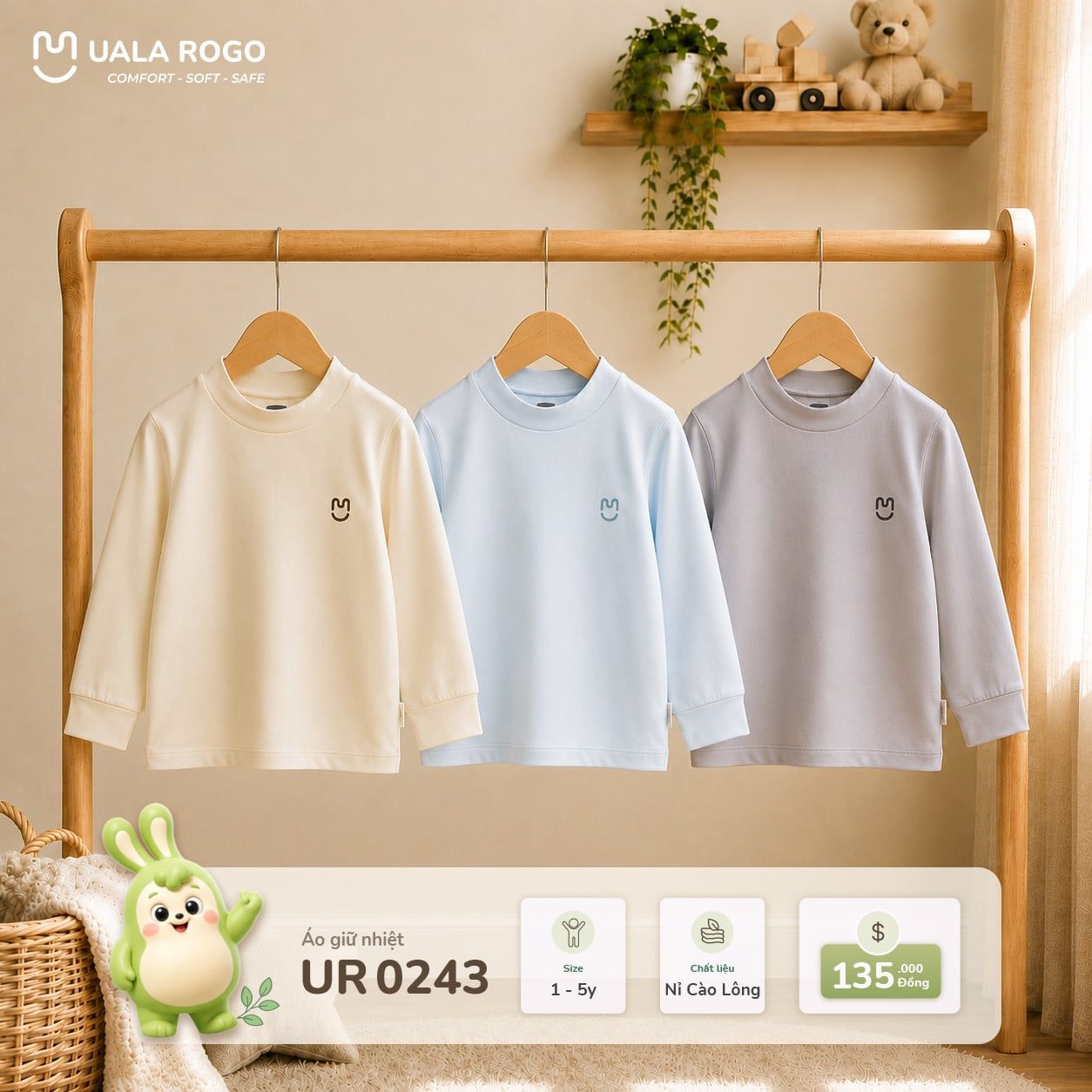  Áo giữ nhiệt UR 0243 
