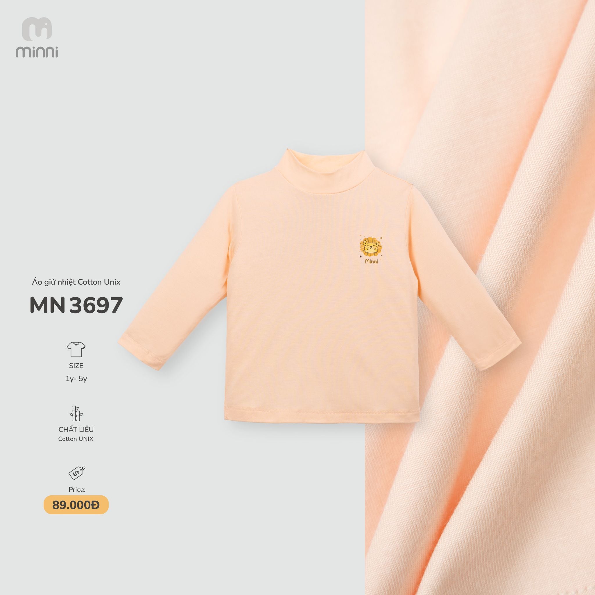  Áo giữ nhiệt Minni Cotton Unix MN 3697 