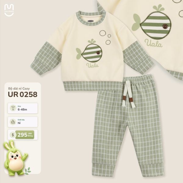  Bộ dài nỉ Cozy UR 0258 