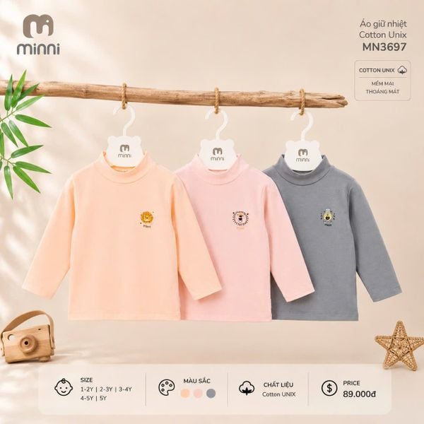  Áo giữ nhiệt Minni Cotton Unix MN 3697 