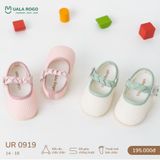  Giày Tập Đi Vải Mềm Thoáng Khí Thiết Kế Quai Dán Tiện Lợi UR 0919 