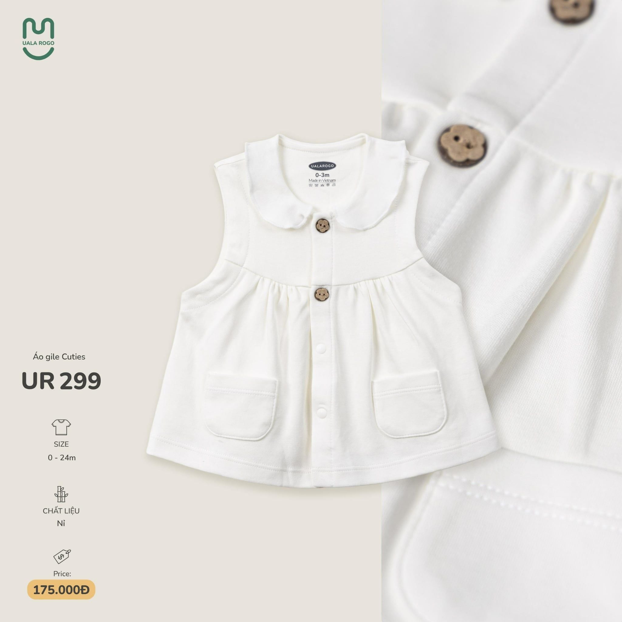  Áo gile cuties UR 229 