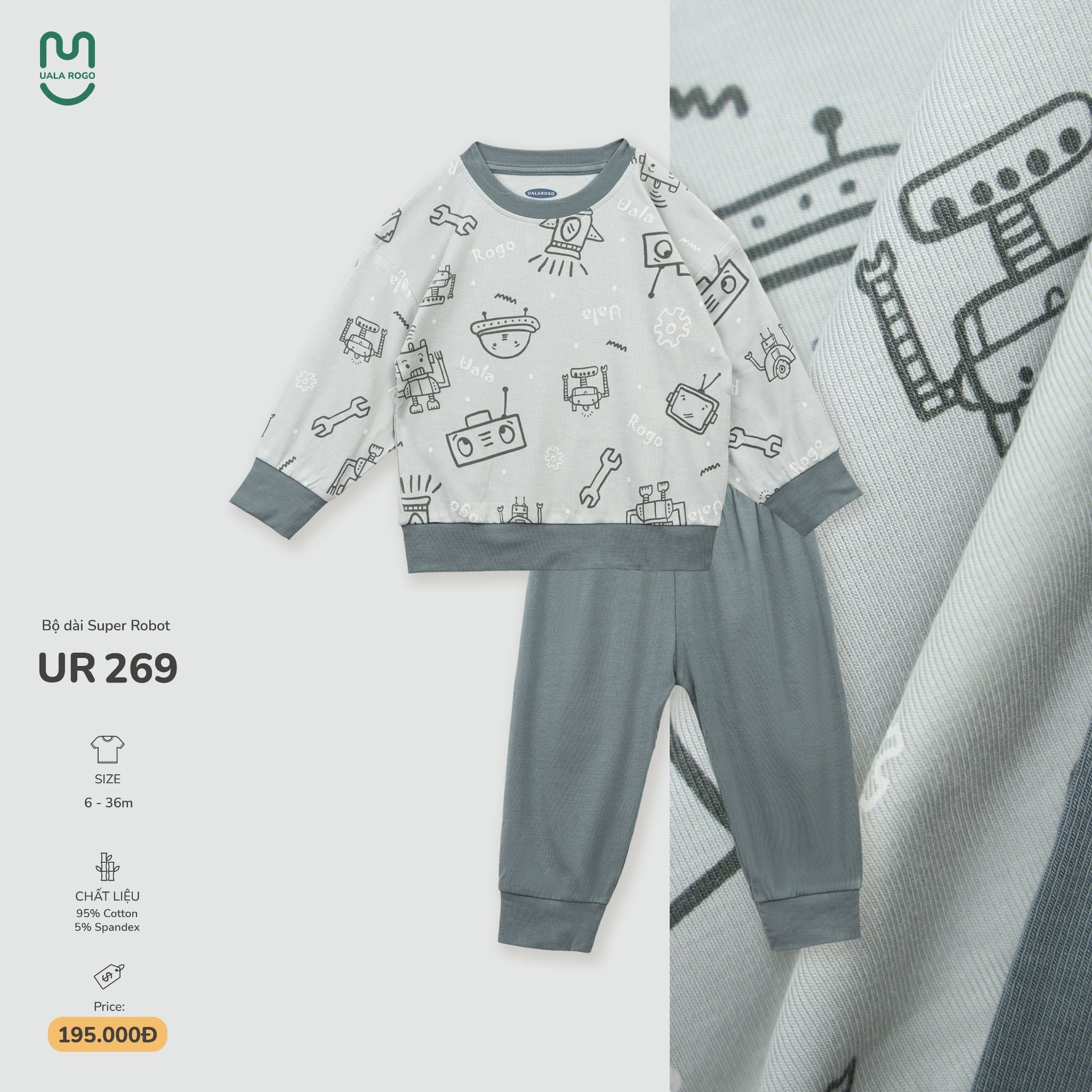  Bộ dài Super Robto UR 269 