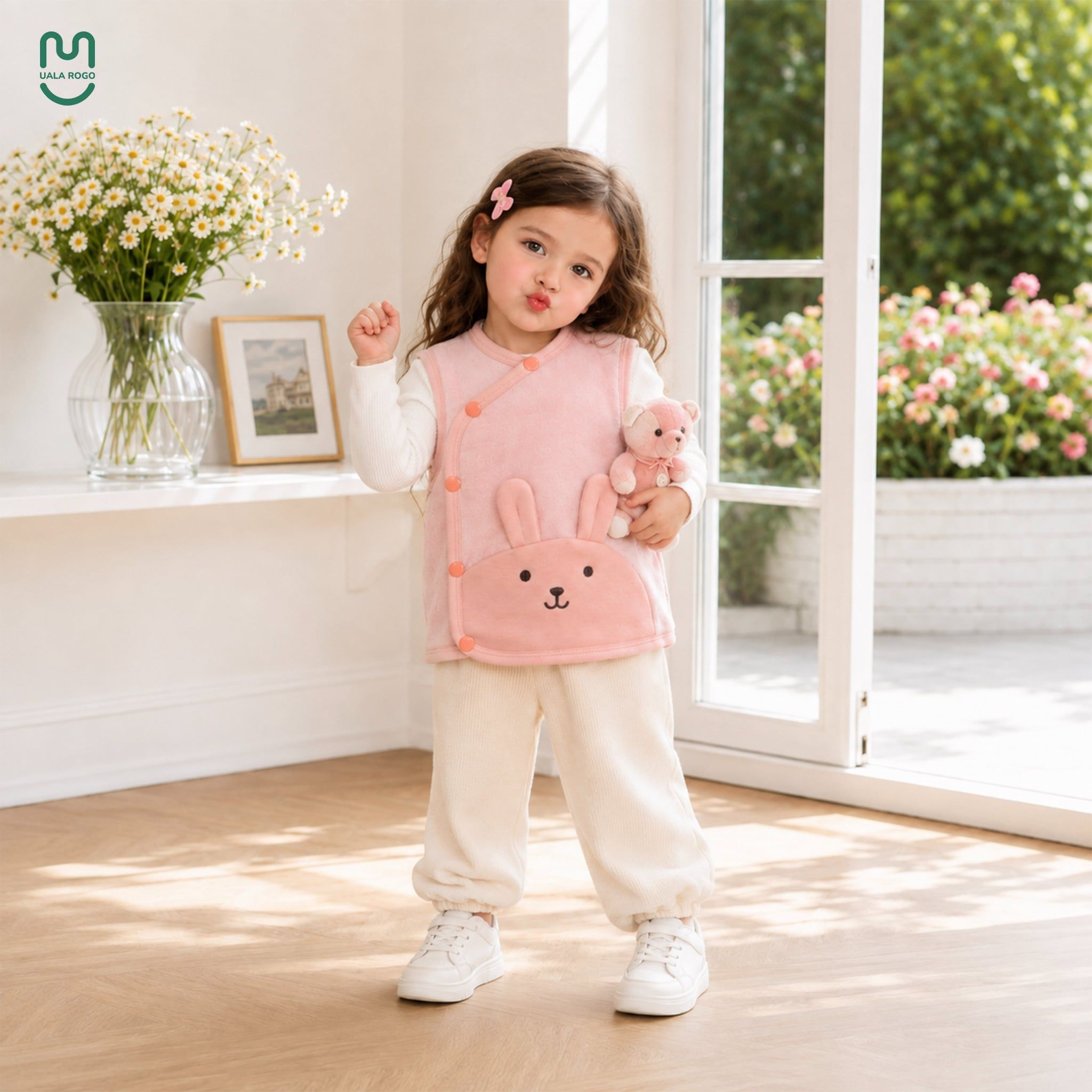  Áo Gile Gấu Thỏ UR 0043 