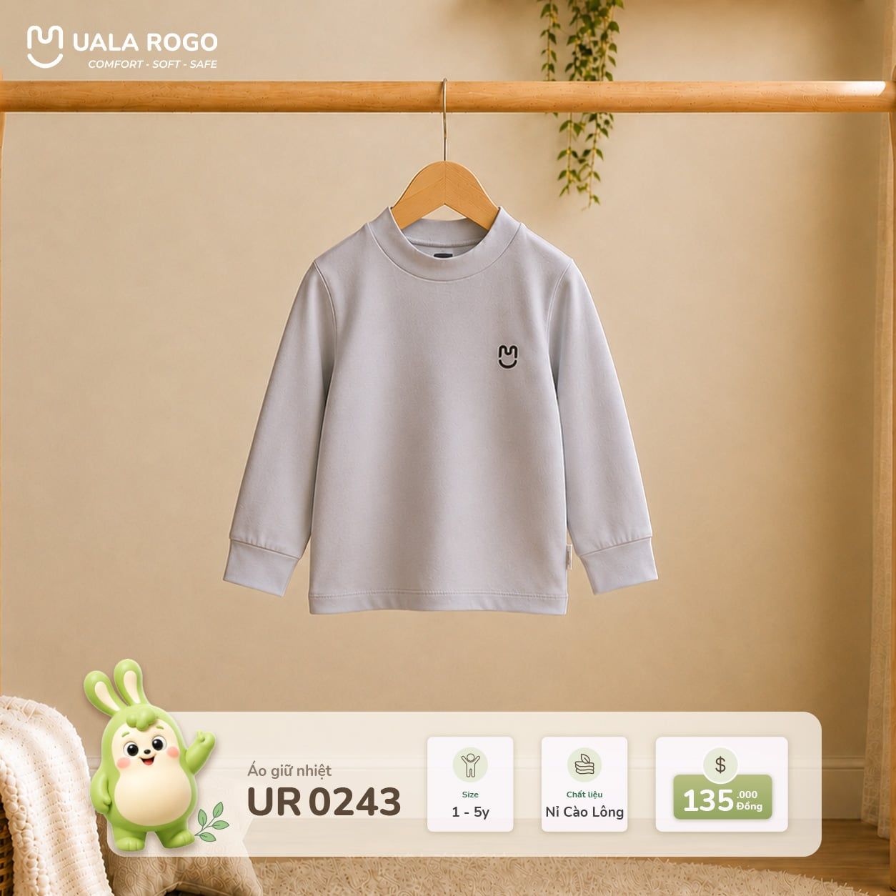  Áo giữ nhiệt UR 0243 