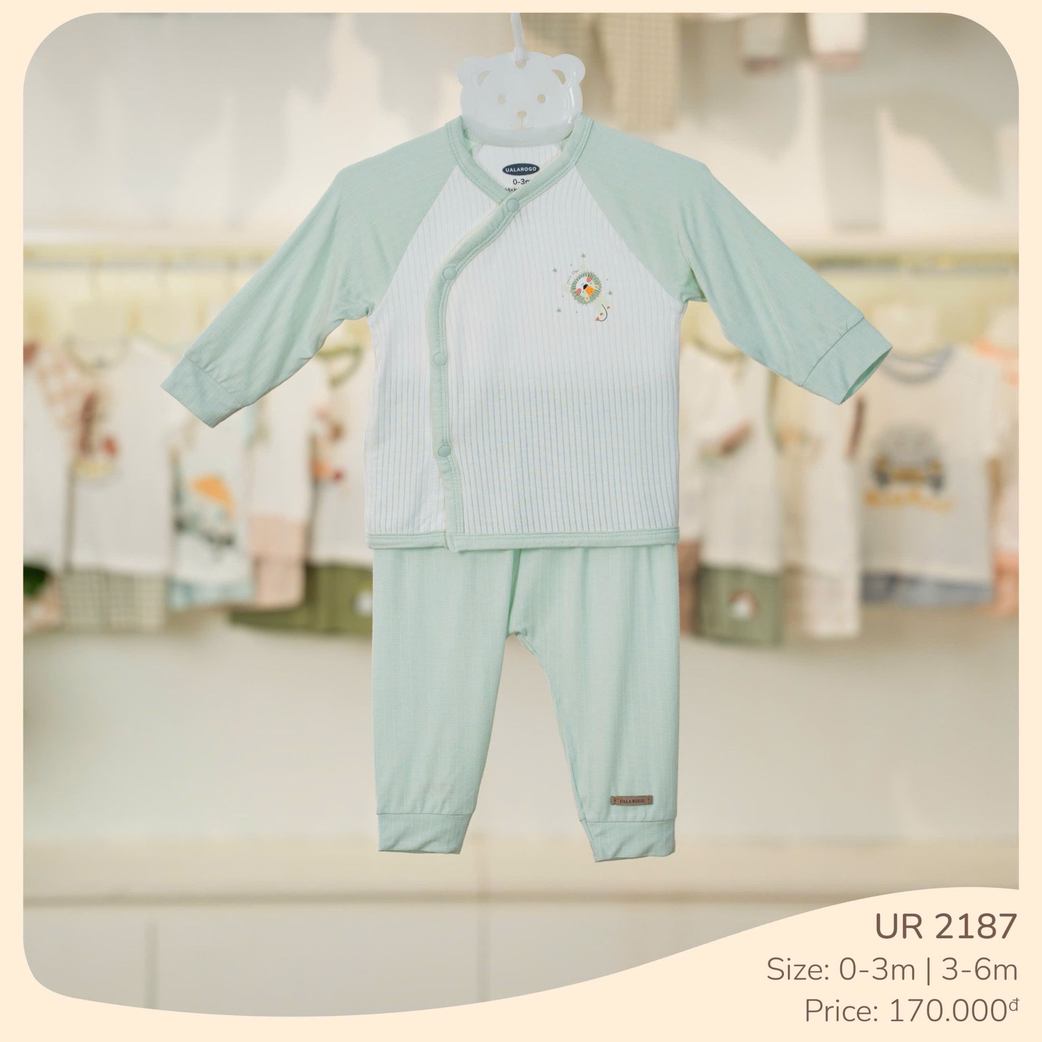  Bộ Sơ Sinh Bamboo UR 2187 
