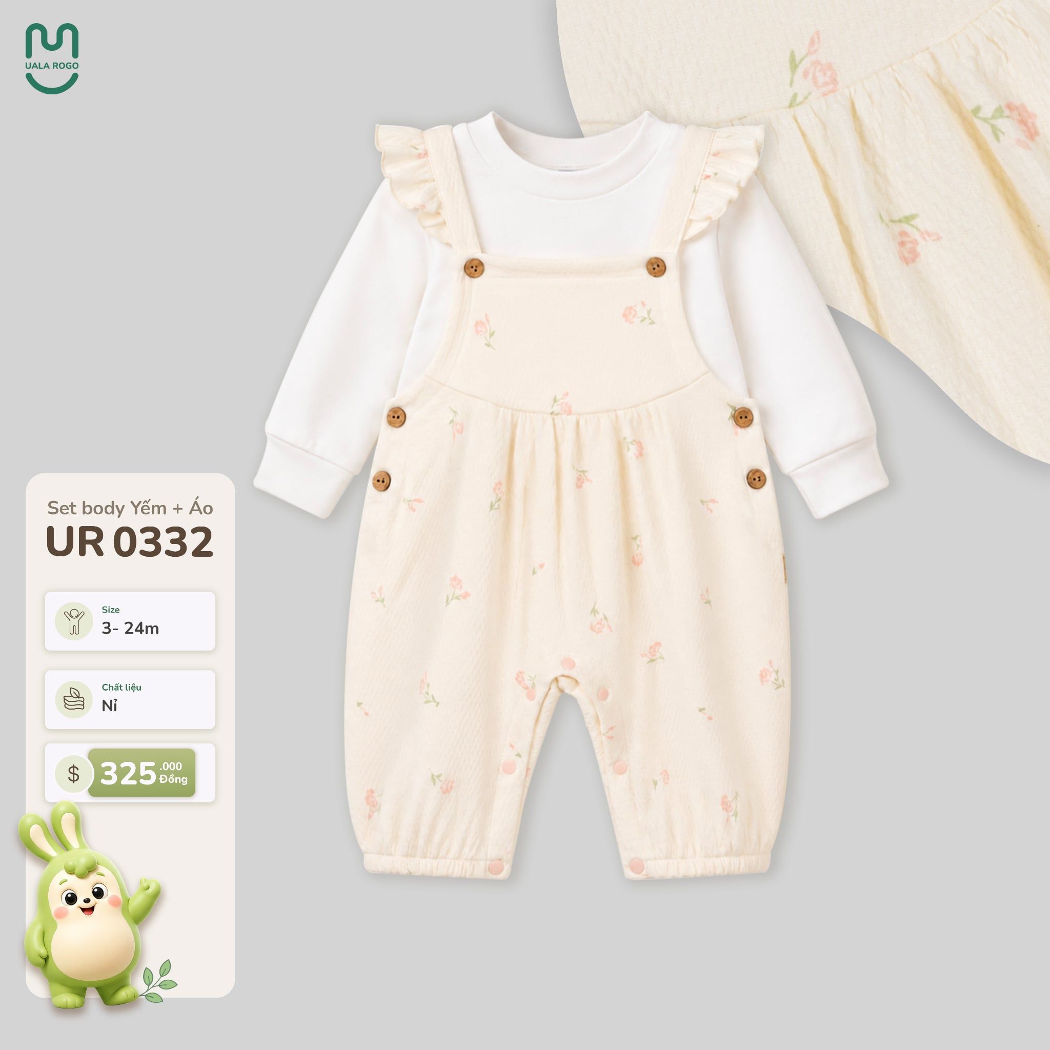  Set body yếm áo UR 0332 
