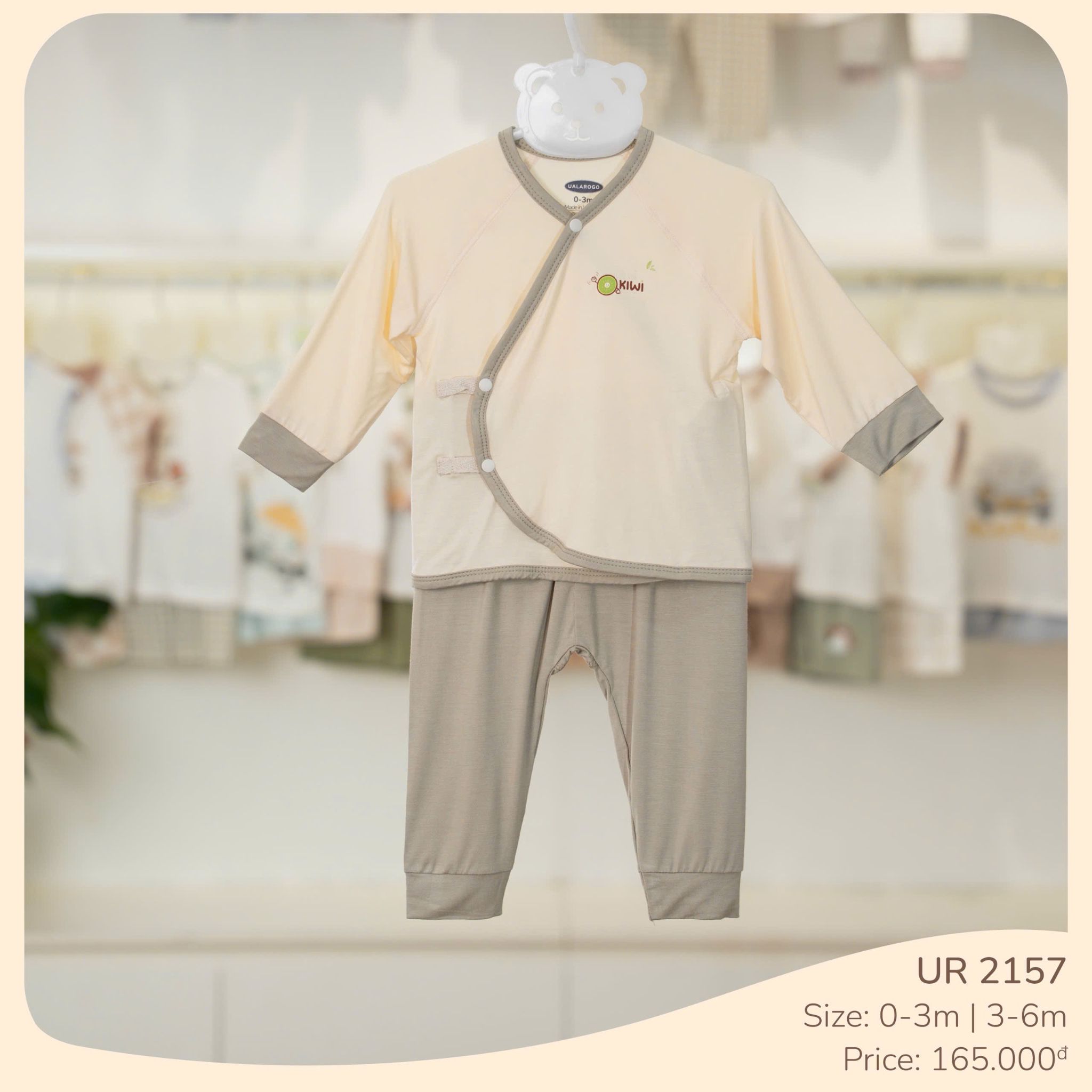  Bộ Sơ Sinh Cài Chéo UR 2157 