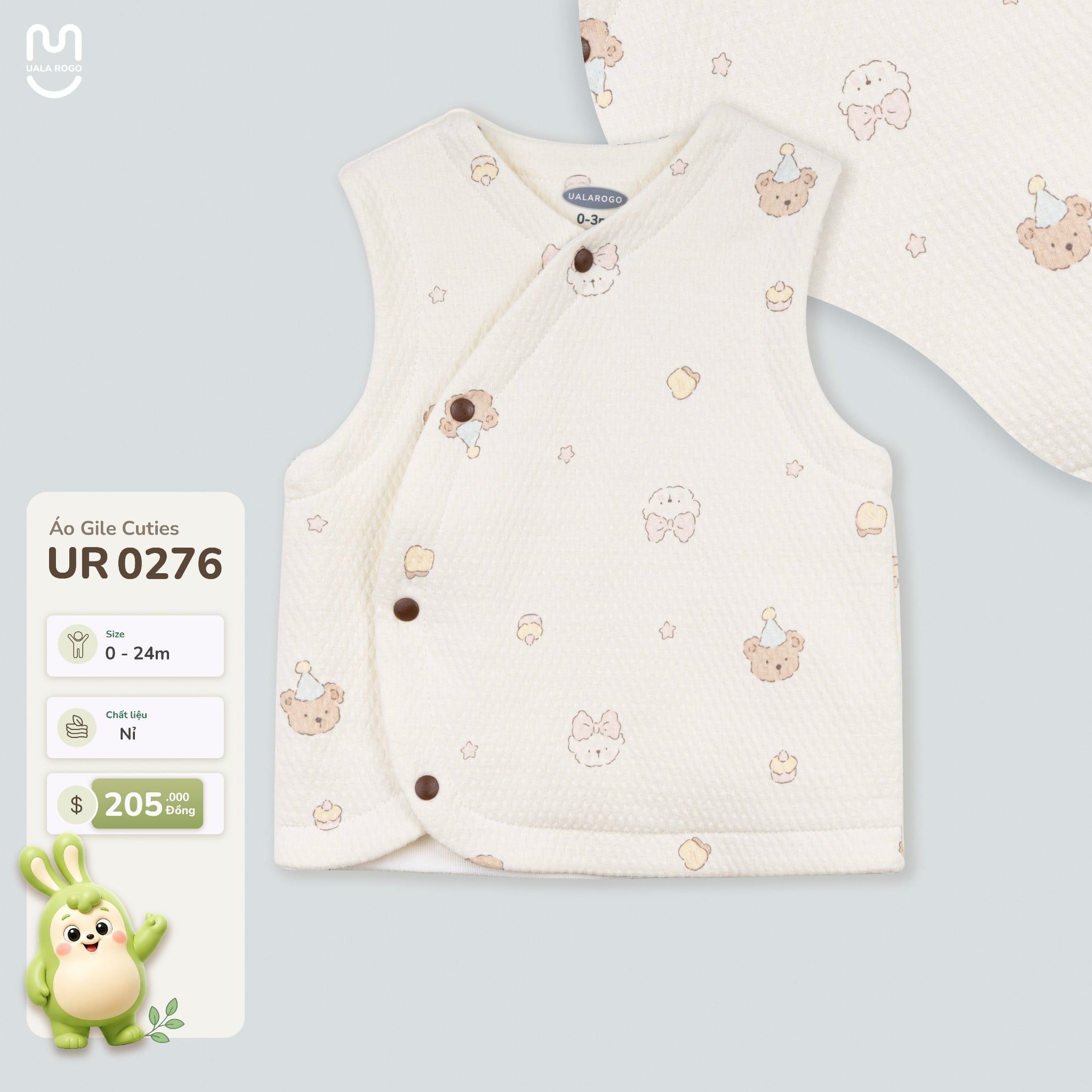  Áo Gile Cuties UR 0276 