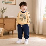  Bộ dài bé trai Nỉ da cá UR 0111 