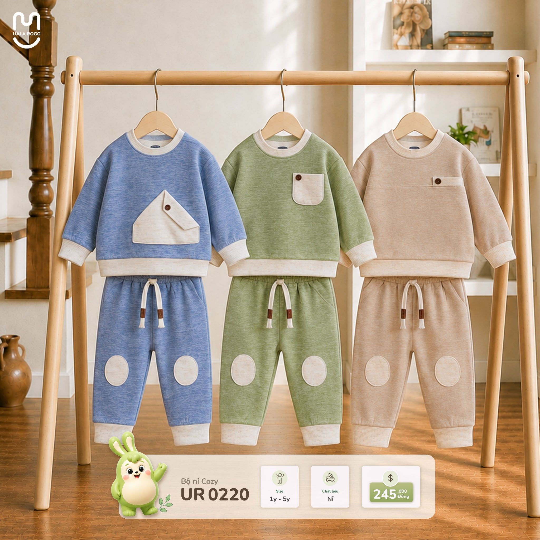  Bộ nỉ cozy UR 0220 