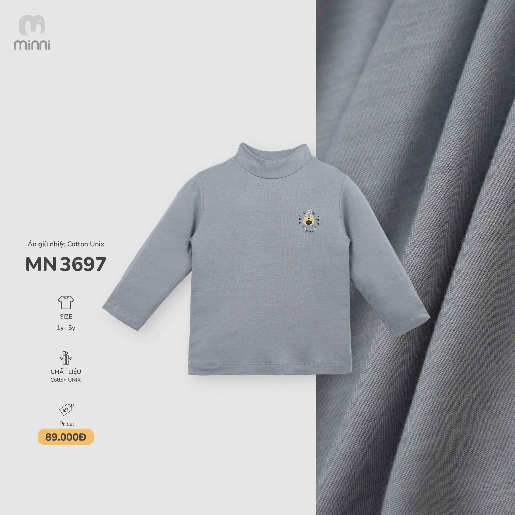  Áo giữ nhiệt Minni Cotton Unix MN 3697 