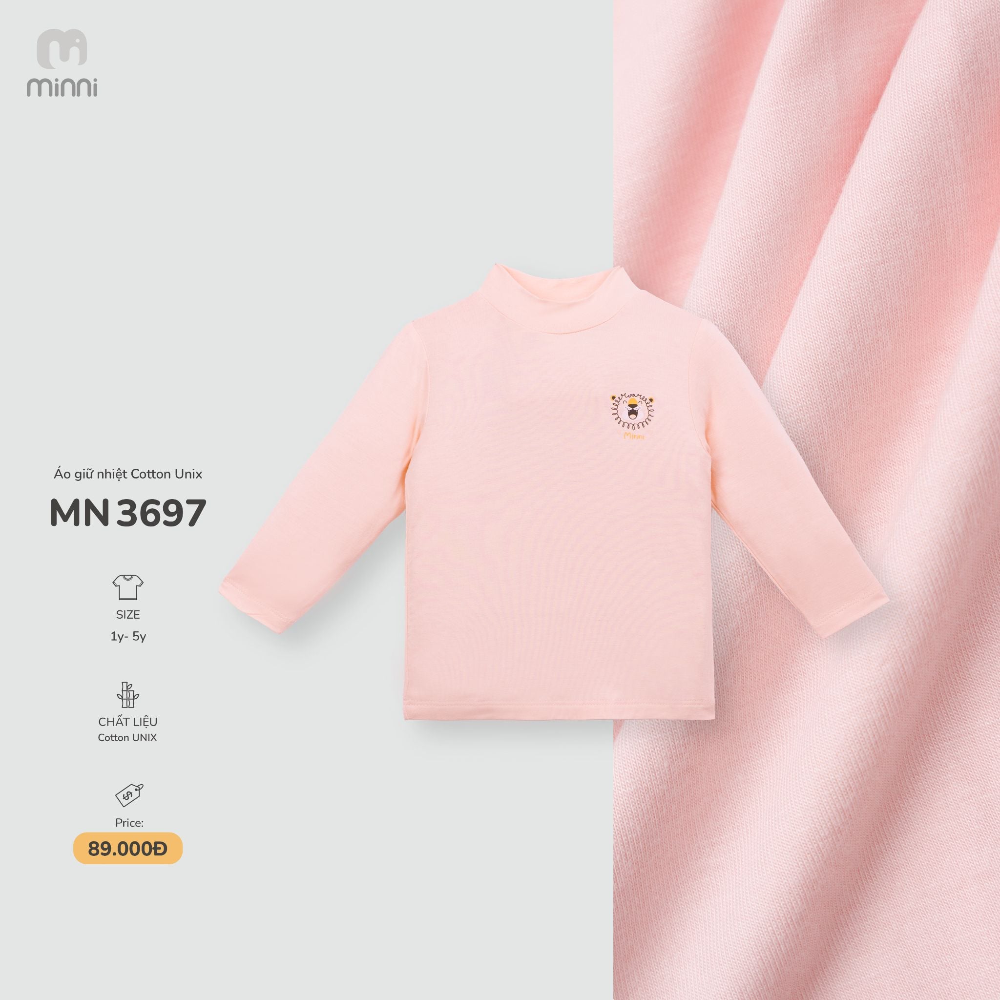 Áo giữ nhiệt Minni Cotton Unix MN 3697 