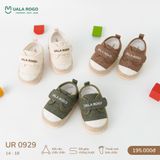  Giày Tập Đi Vải Mềm Thoáng Khí Thiết Kế Quai Dán Tiện Lợi UR 0929 
