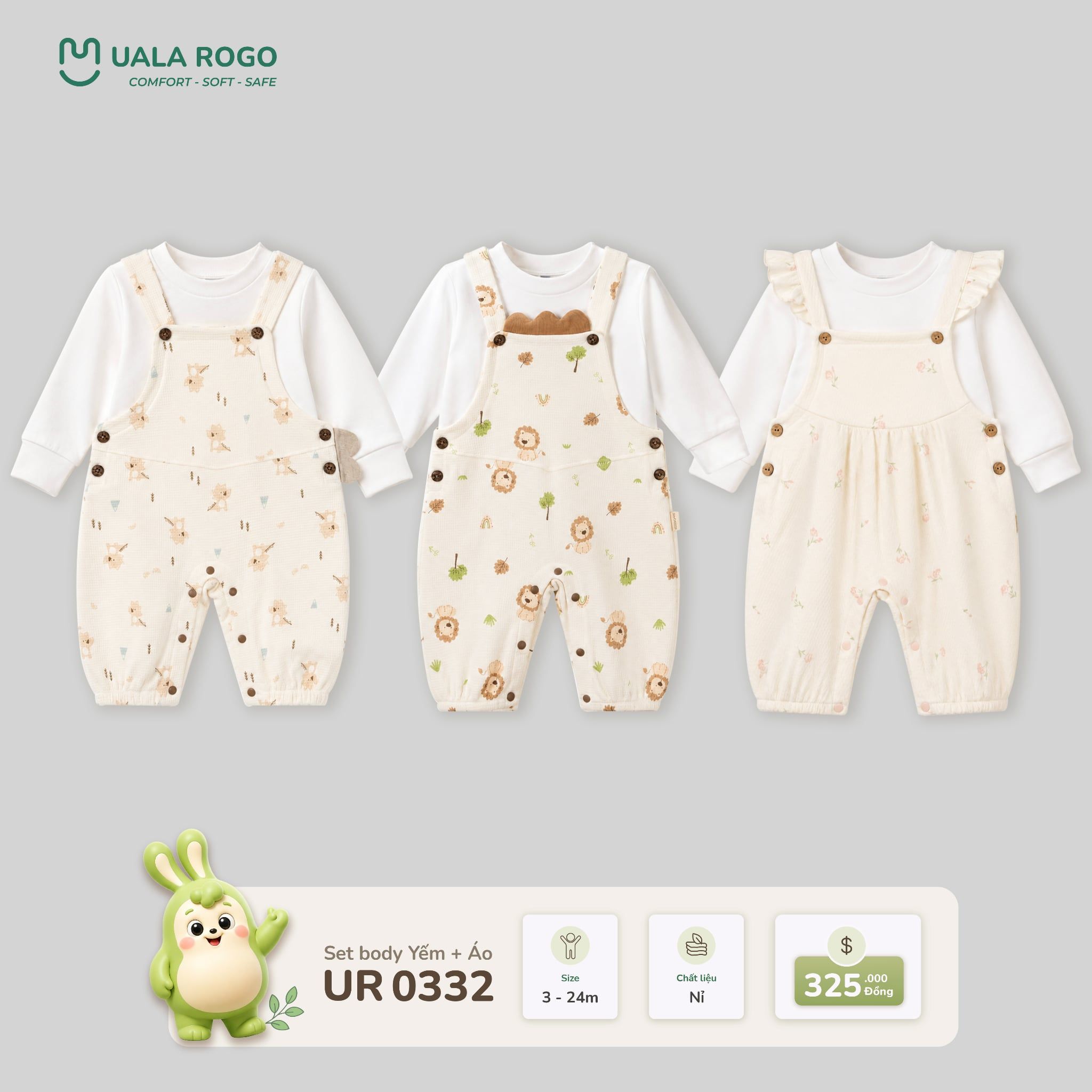  Set body yếm áo UR 0332 