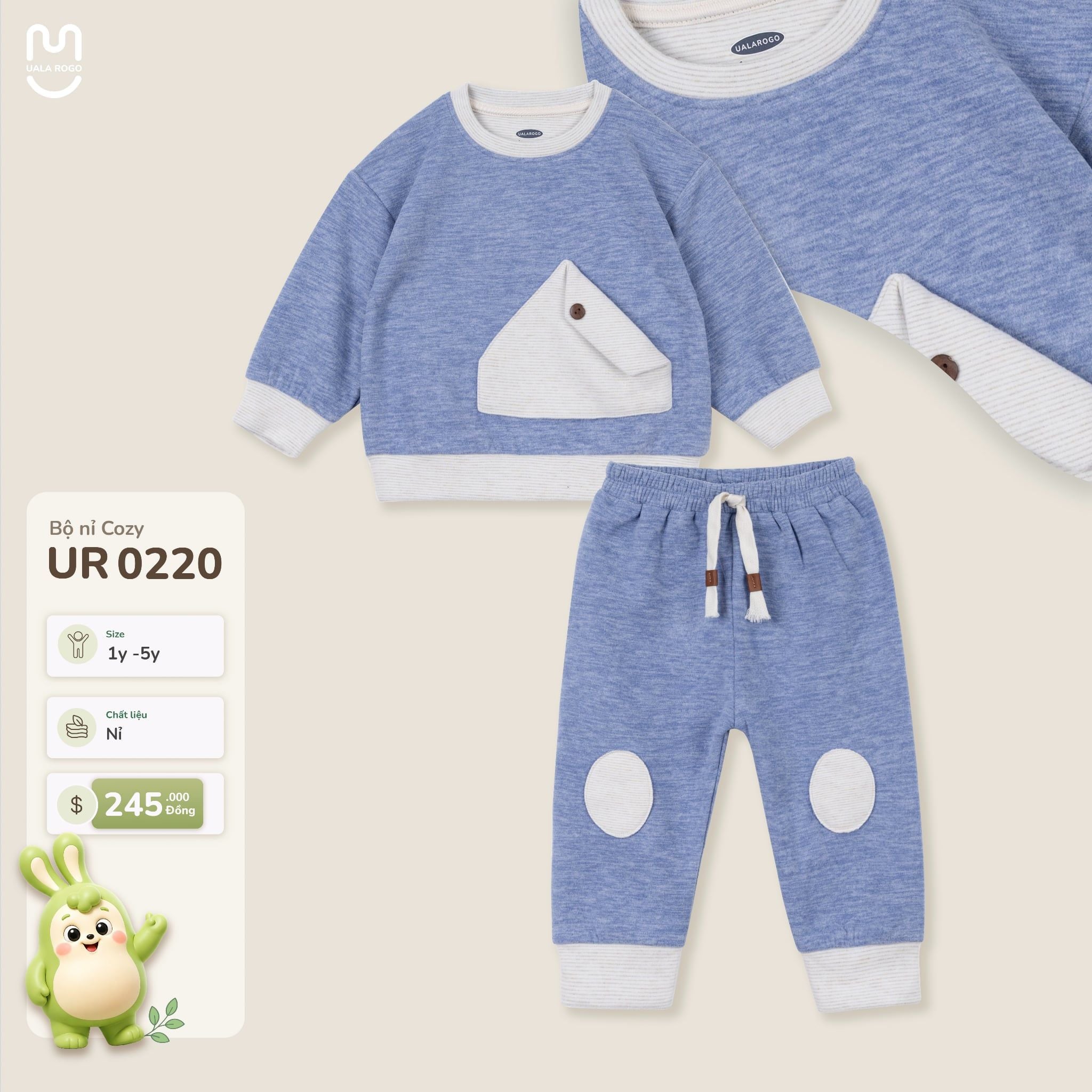  Bộ nỉ cozy UR 0220 
