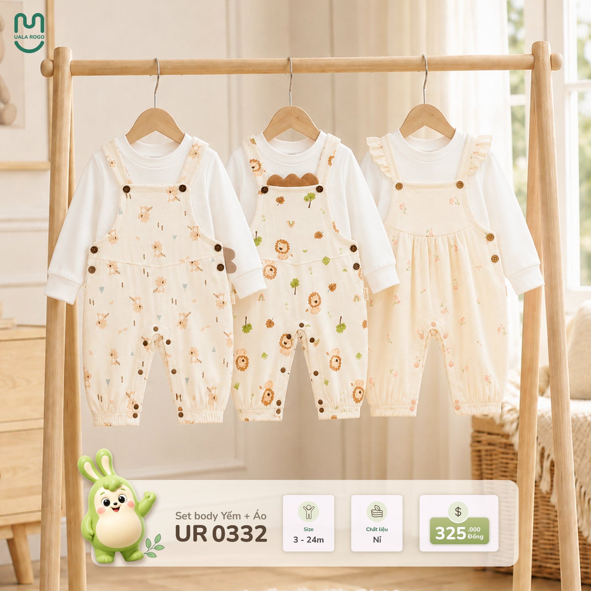  Set body yếm áo UR 0332 