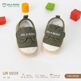 Giày Tập Đi Vải Mềm Thoáng Khí Thiết Kế Quai Dán Tiện Lợi UR 0929 