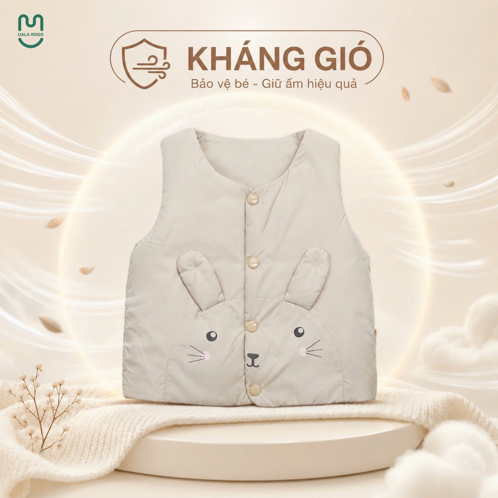 Áo gile phao Bun & Bear UR 708 