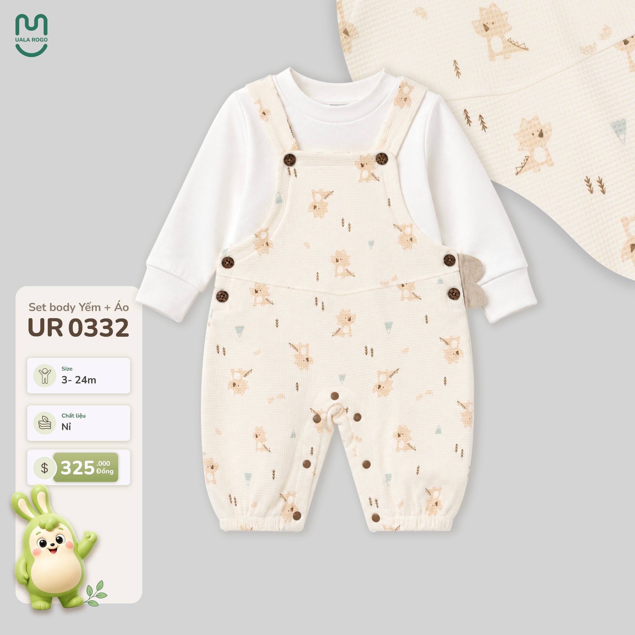  Set body yếm áo UR 0332 