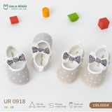  Giày Tập Đi Vải Mềm Thoáng Khí Thiết Kế Quai Dán Tiện Lợi UR 0918 