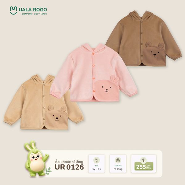  Áo khoác nỉ lông UR 0126 