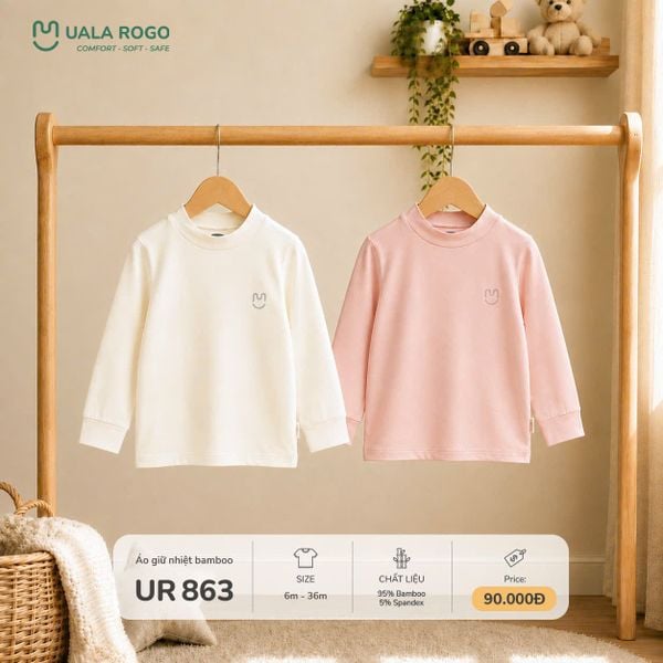  Áo giữ nhiệt bamboo UR 863 